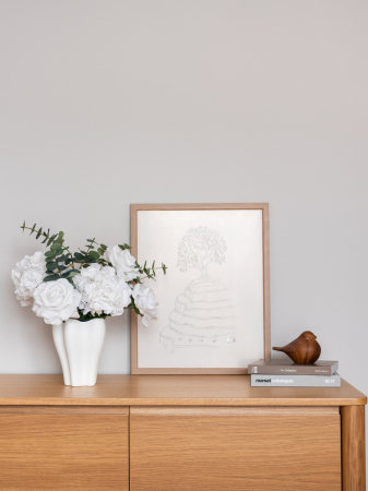 Hortensia Artificială albă [5]