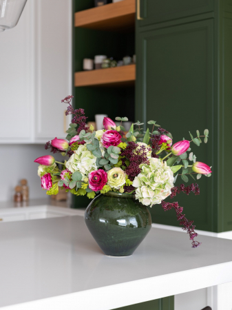 Hortensia Artificiala verde [4]