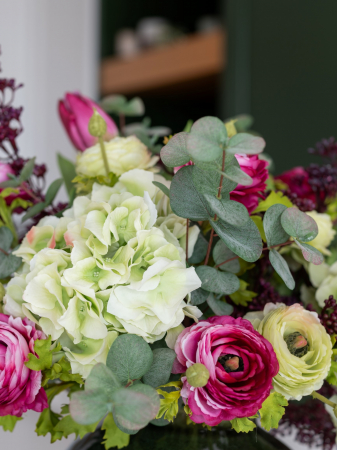 Hortensia Artificiala verde [5]