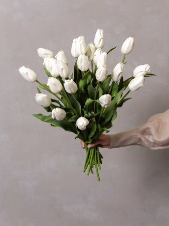 Lalea Artificială albă [2]