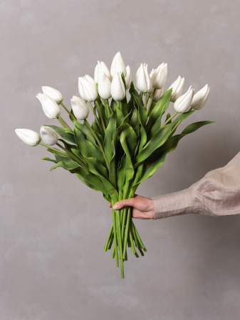 Lalea Artificială albă ( model 1 ) [1]