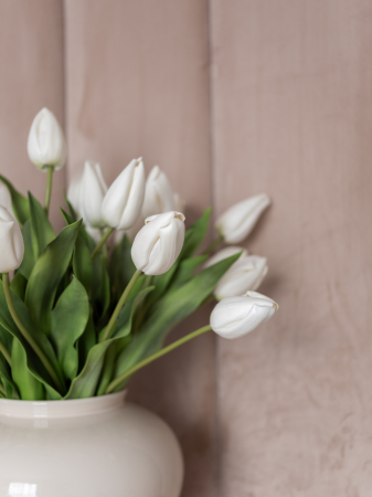 Lalea Artificială albă [4]