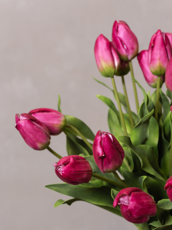 Lalea Artificială burgundy ( model 2 ) [1]