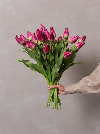 Lalea Artificiala burgundy [1]