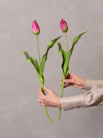 Lalea Artificială burgundy ( model 2 ) [7]