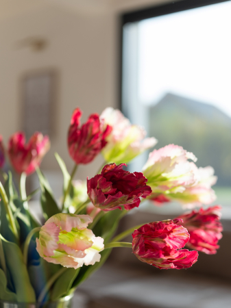 Lalea Artificială creata burdundy [5]