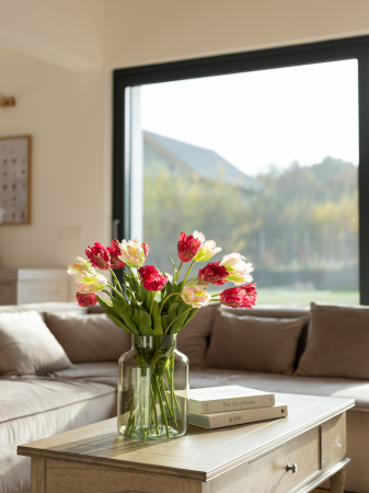 Lalea Artificială creata burdundy [4]