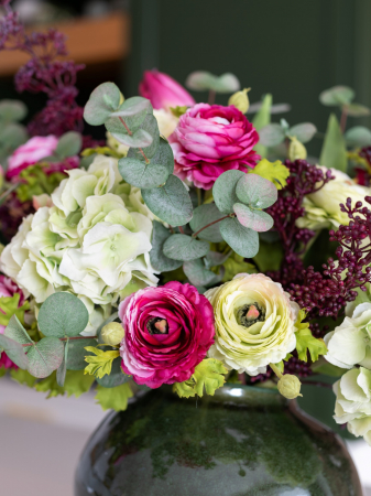 Ranunculus artificial burgundy [4]