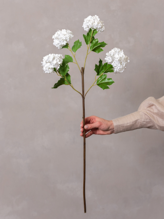 Viburnum Artificial alb ( 4 flori )