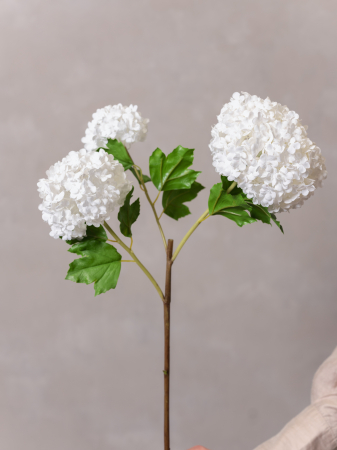 Viburnum Artificial alb ( 3 flori ) [2]