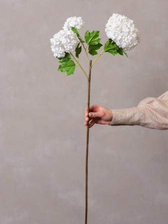 Viburnum Artificial alb ( 3 flori )