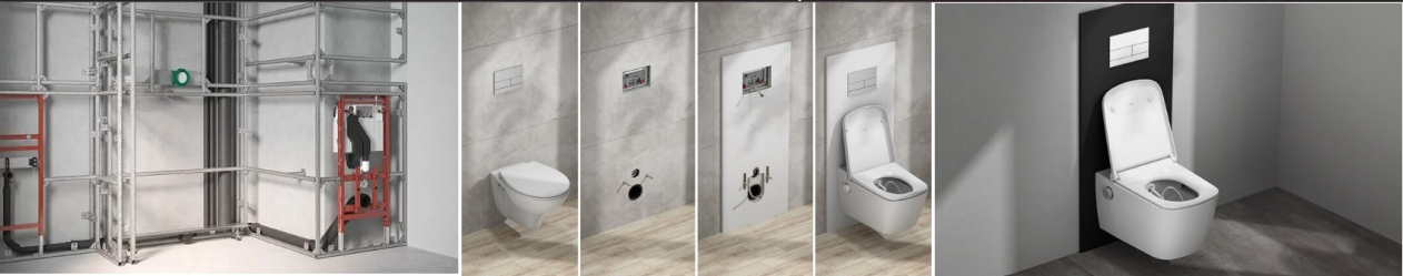 WC suspendat elegant