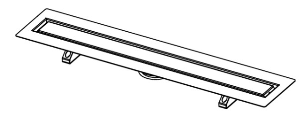 Corp rigola dus 100cm pentru piatra naturala [4]