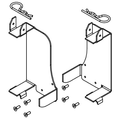 Set adaptare cadru pentru structuri portante la vas WC cu bideu TECEone-9880046 [3]