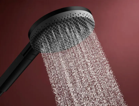 Para de dus Hansgrohe Raindance Alive Select S 125, 3 jeturi, EcoSmart, Negru Mat, 24511670 [4]