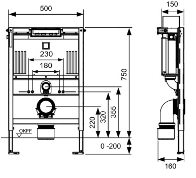 Rezervor Uni 750 cu acționare superioară [2]