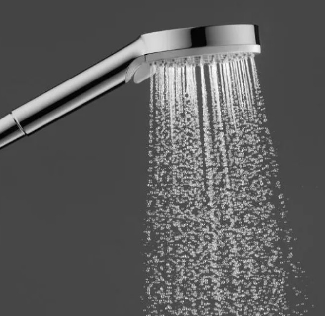 Para de dus mobila Vario EcoSmart 2 Jet, negru mat [2]