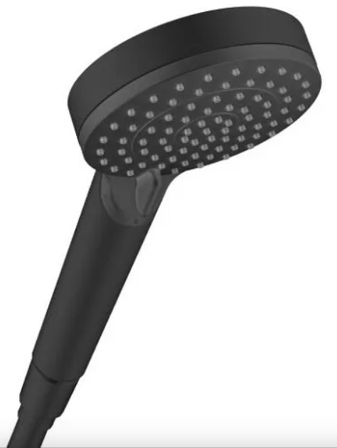 Para de dus mobila Vario EcoSmart 2 Jet, negru mat [1]