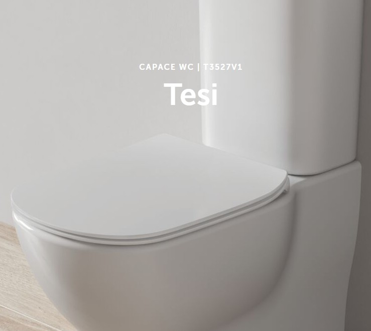 CAPAC WC TESI SUBTIRE SOFT-CLOSE ALB MAT Ideal Standard |T3527V1 [5]