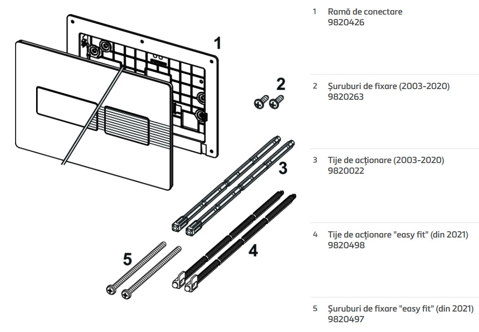 Clapeta TECE Solid, inox [2]