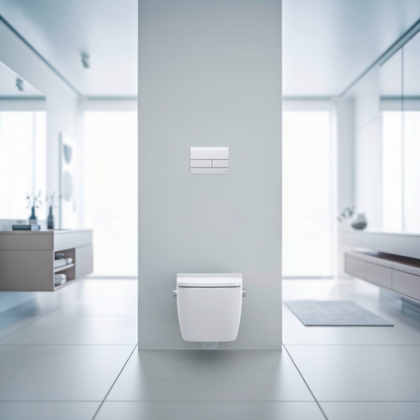 Clapetă WC TECEsquare II 9240824, sticlă albă satinată [3]