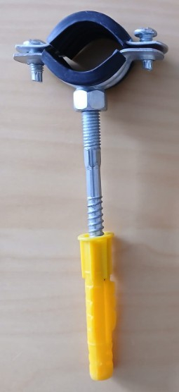 Colier metalic 1/2 cu garnitura si diblu [6]