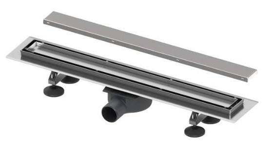 Pachet rigola dus cu grila Tece Linus Plate 70cm [1]