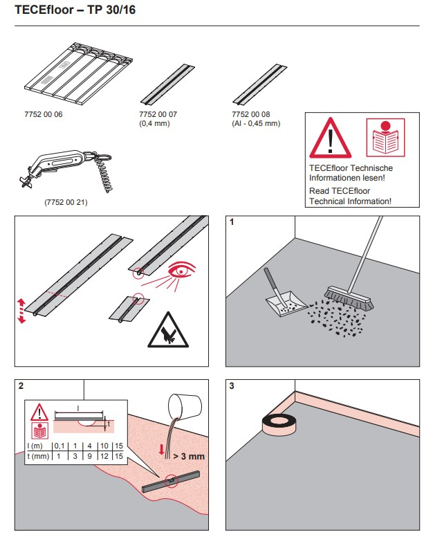 Panou universal FM 30/16 TECEfloor [3]