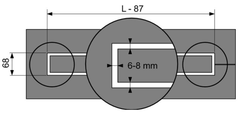 Rigola 900 TECEDrainline din inox pt acoperire cu piatra naturala [3]