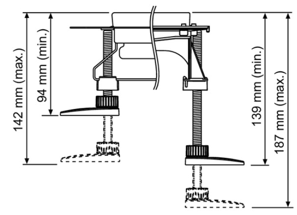 Piciorușe de montaj TECEdrainline [2]