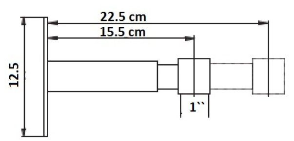 SUPORT FIXARE 1" VAS EXPANSIUNE reglabil [4]