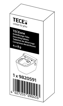 TECE Tablete pentru îndepărtarea depunerilor (4 buc.) [1]