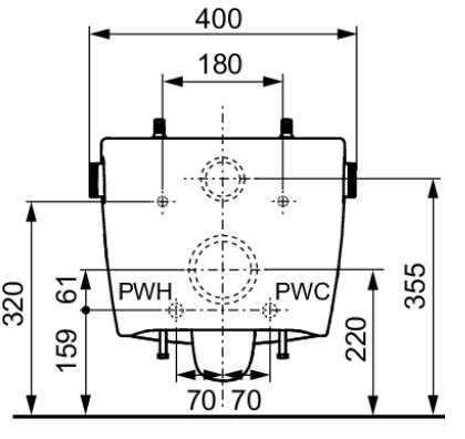Vas WC cu bideu alb TECEneo,  TECEneo 9700205 [2]