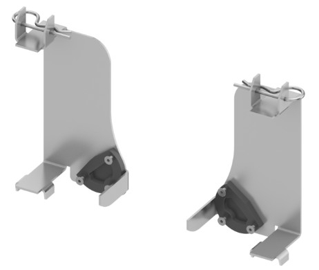 Obiecte sanitare - Set adaptare cadru pentru structuri portante la vas WC cu bideu TECEone-9880046