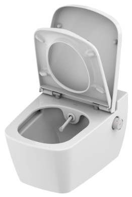 Vas WC suspendat TECE One 9700216, cu functie bideu [1]