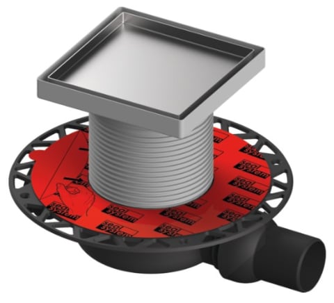 Seturi de sifoane - Sifon complet extraplat TECEdrainpointS 116 din PP