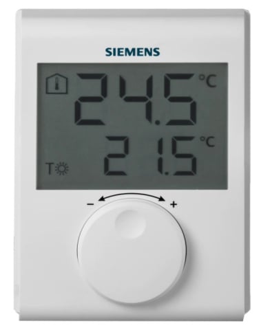 Termostat de camera wireless Siemens RDH100RF/SET [1]