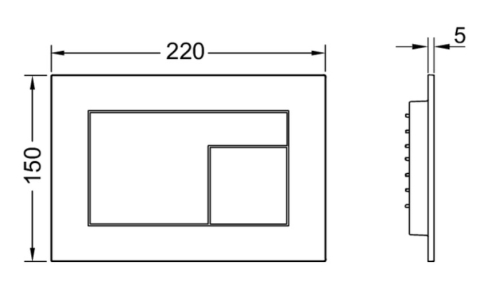 Clapeta TECE Velvet, bej [2]