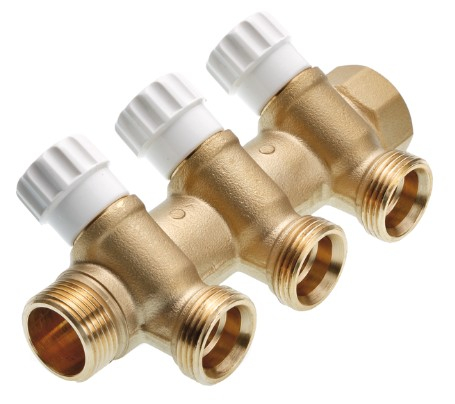 TECE F10 - Distribuitor 3 cai TECE 1"