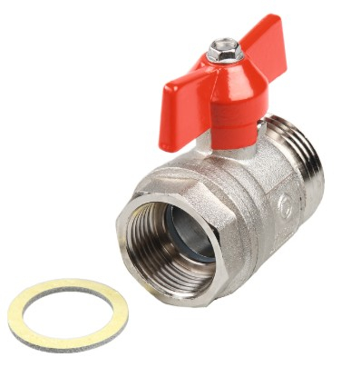 Robinet cu bilă FI-FE, 1" TECEfloor, inclusiv garnitură plată-77381003