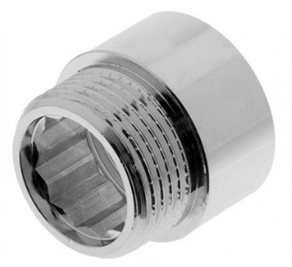 Prelungitor alama - Prelungitor,10 mm FE-FI, D.1/2"  alama nichelata