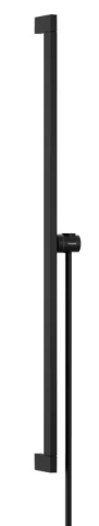Dus si Componente pentru dus - Bara de dus 66 cm, cu furtun de dus, negru mat Hansgrohe Unica - 24404670