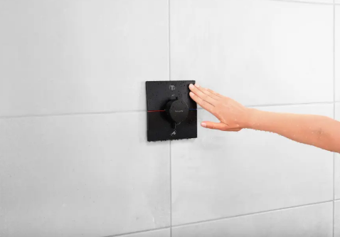 Baterie termostatata incastrata, pentru 2 consumatori, negru mat Hansgrohe ShowerSelect Comfort - 15572670 [2]