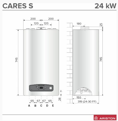 Centrala Ariston Cares S 24 kW [3]