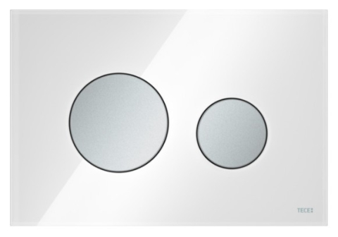 TECEloop - Clapeta TECEloop Alb+cromat mat