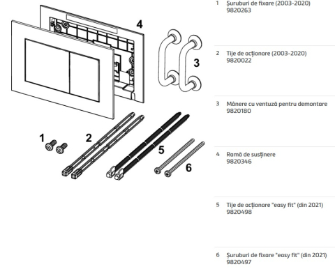 Clapeta TECE Now, Alama [2]