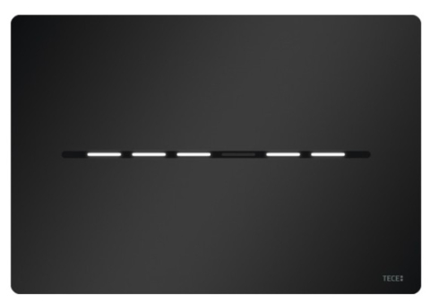 TECEsolid - Clapeta TECE Solid cu senzor, negru mat