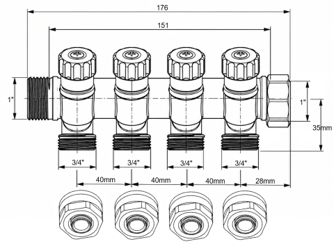 Distribuitor alama 4 cai 8730040 [1]