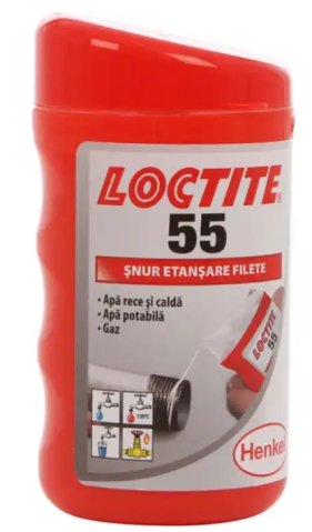 Robineti speciali - Etansant snur filete Loctite 55, 160 ml