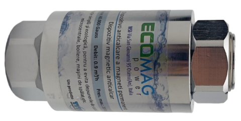 Centrale Si Accesori - Filtru anticalcar 1", Titan Ecomag, filtrare apa, magnetic